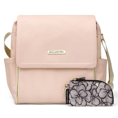 blush pink baby changing bag