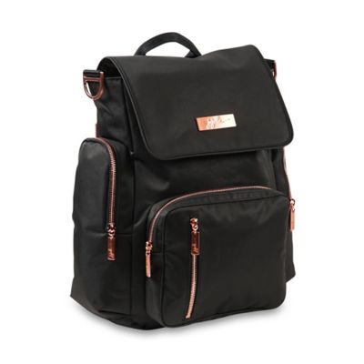 black gold backpack