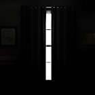 Alternate image 6 for Therapedic&reg; Nantes 84-Inch 100% Blackout Grommet Window Curtain Panel in Beige (Single)