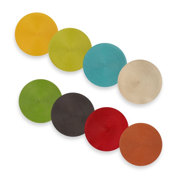 Indoor/Outdoor 15Inch Round Placemat Bed Bath and Beyond Canada