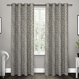 Kilberry 84-Inch Grommet Top Room Darkening Window Curtain Panels in Ash Grey (Set of 2)