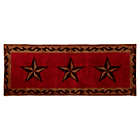 Alternate image 0 for HiEnd Accents 24&quot; x 60&quot; Star Print Bath Rug in Red