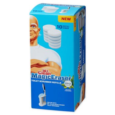 Bông tẩy vệ sinh toilet Mr.Clean® Magic Eraser 10 chiếc màu xanh dương sẽ giúp bạn dễ dàng làm sạch bề mặt nhà tắm mà không lo sợ sự xuống cấp của chúng. Nhấn vào hình ảnh liên quan để khám phá thêm về sản phẩm đầy phép thuật này!