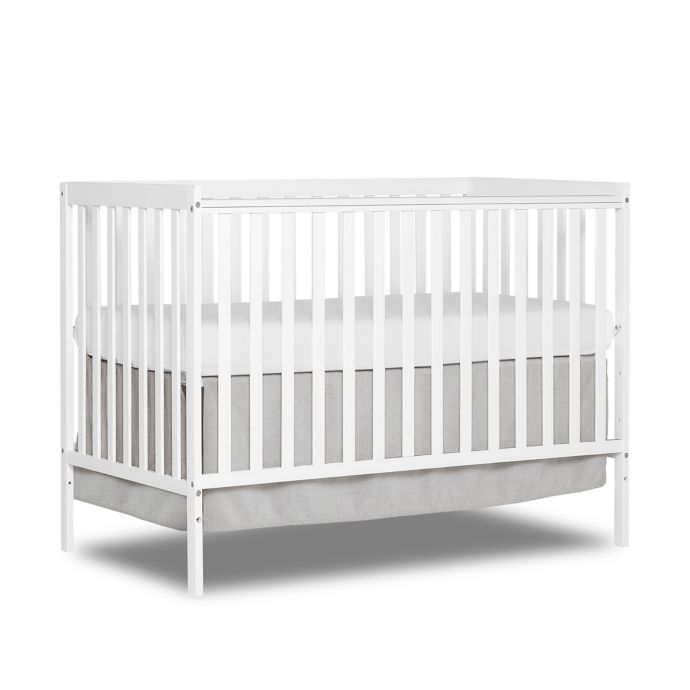 Dream On Me Synergy 5 In 1 Convertible Crib In White Buybuy Baby