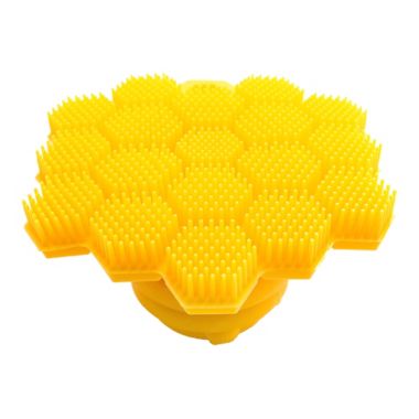 ScrubBEE Buzzy Body Brush in Yellow. View a larger version of this product image.