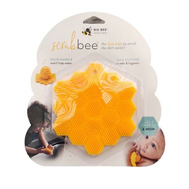 ScrubBEE Buzzy Body Brush in Yellow. View a larger version of this product image.