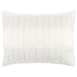 Rizzy Home Seismic Standard Pillow Sham in White