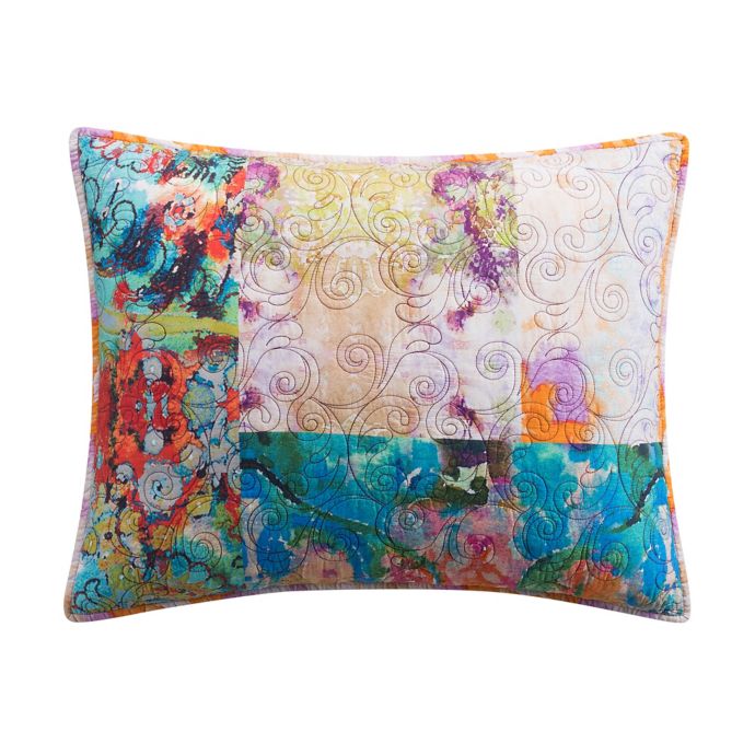 Tracy Porter Harper Pillow Sham In Magenta Bed Bath Beyond