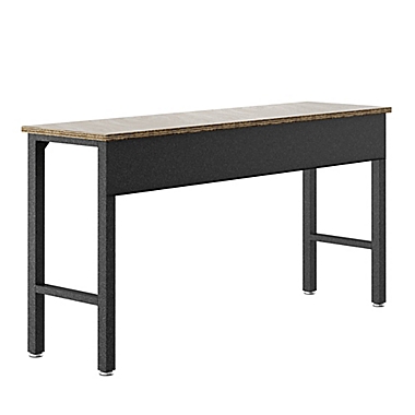 Manhattan Comfort Fortress Garage Table in Grey. View a larger version of this product image.