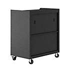Alternate image 3 for Manhattan Comfort Fortress 31.5-Inch Mobile Garage Cabinet with Drawer &amp; Shelf in Grey