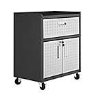 Alternate image 7 for Manhattan Comfort Fortress 31.5-Inch Mobile Garage Cabinet with Drawer &amp; Shelf in Grey