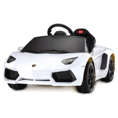 Rastar Lamborghini Aventador 6-volt Electric Ride-on In White 