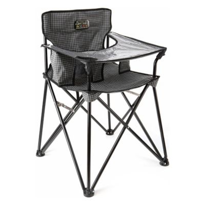Black ciao Baby Portable High Chair 