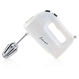 Continental Electric 5-Speed Hand Mixer in White