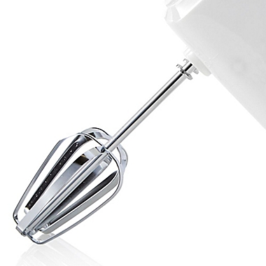 Continental Electric 5-Speed Hand Mixer in White. View a larger version of this product image.