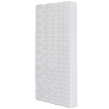 Dream On Me Breathable Orthopedic Firm Foam Crib Mattress in White. View a larger version of this product image.
