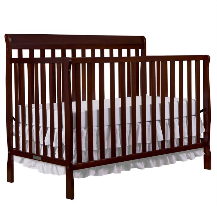 Dream On Me Alissa 4 In 1 Convertible Crib In Espresso Bed Bath