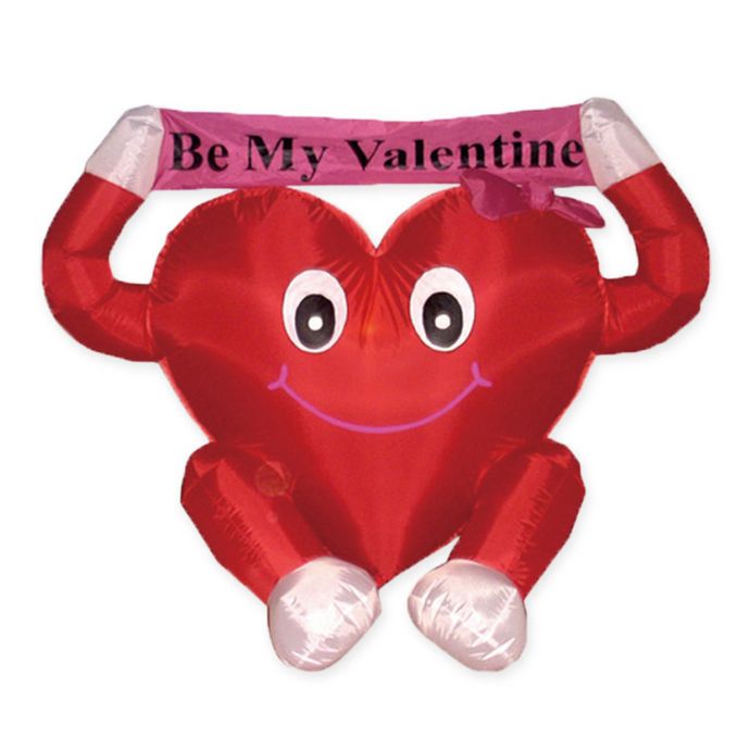 Cc Inflatables 4 Foot Be Mine Valentine S Day Inflatable Yard