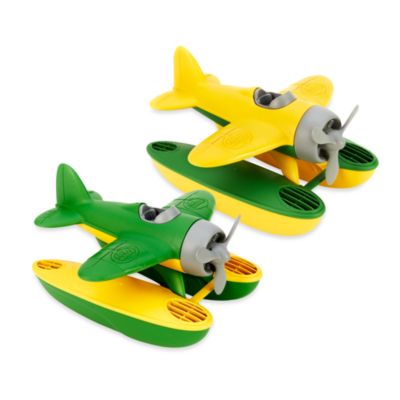 green airplane toy