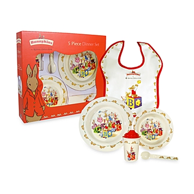 Royal Doulton&reg; Bunnykins 5-Piece Melamine Dinner Set. View a larger version of this product image.
