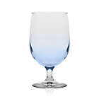 Alternate image 1 for Libbey&reg; Glass Montibello Goblets in Blue (Set of 6)