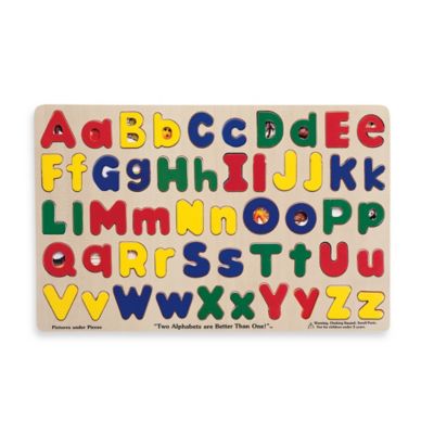 melissa and doug chunky alphabet puzzle