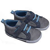 ro+me by Robeez&reg; Size 0-6M Parker Casual Shoe in Grey
