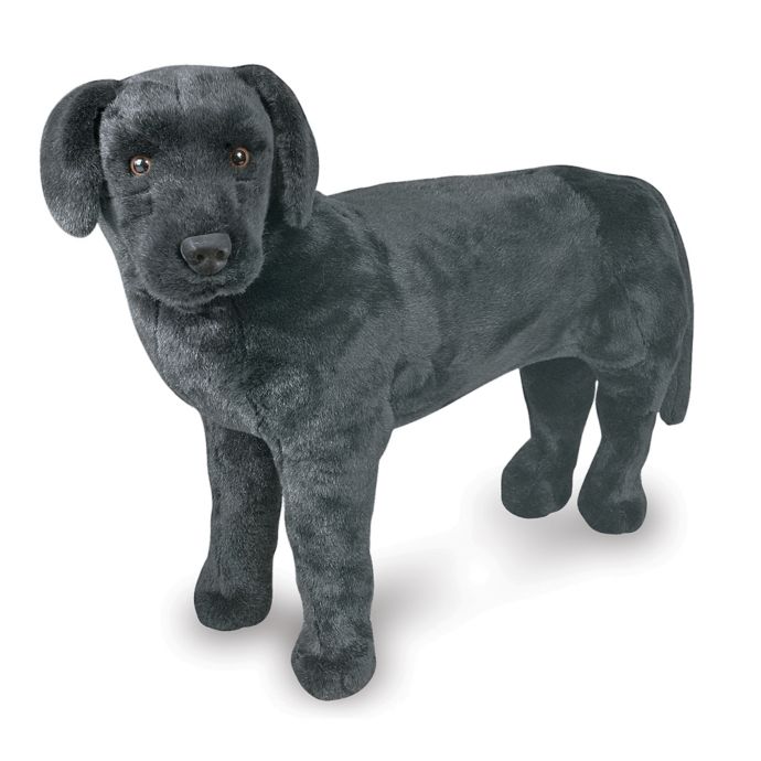 black lab mix stuffed animal