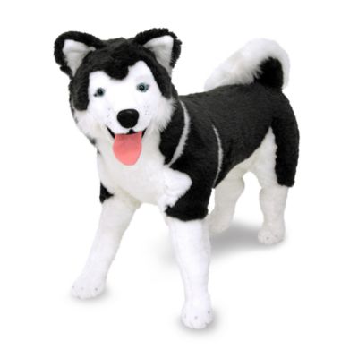 husky dog stuffed animal