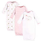 Alternate image 0 for Yoga Sprout Size 0-6M 3-Pack Unicorn Gowns