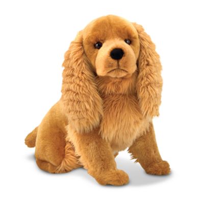 cocker spaniel stuffed animal