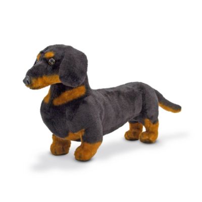 realistic stuffed dachshund