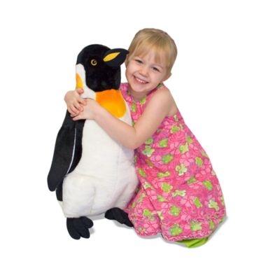 giant stuffed penguin