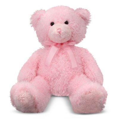 melissa and doug pink teddy bear