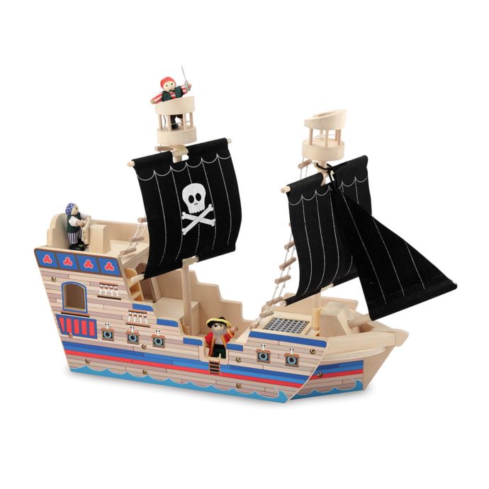 redbox pirate ship and castle playset