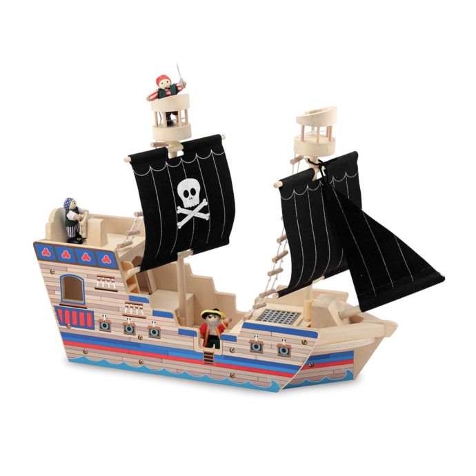 deluxe bucky pirate ship playset