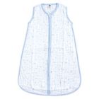Alternate image 0 for Hudson Baby&reg; Size 12-18M Blue Stars Muslin Sleeping Bag