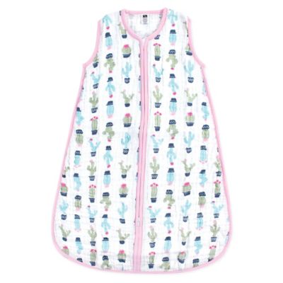 hudson baby muslin sleeping bag