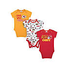 Alternate image 0 for NFL Chiefs Size 0-3M  3-Pack Bodysuits