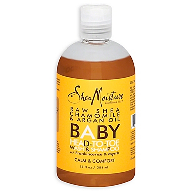 SheaMoisture&reg; Raw Shea Butter 12 fl. oz. Baby Head to Toe Wash and Shampoo. View a larger version of this product image.