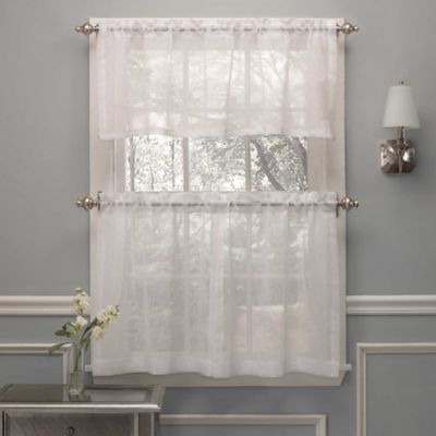 crushed voile curtains