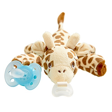 Philips Avent Ultra-Soft Giraffe Snuggle in Blue. View a larger version of this product image.