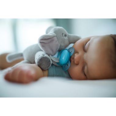 Philips Avent Ultra-Soft Elephant Snuggle in Blue. View a larger version of this product image.
