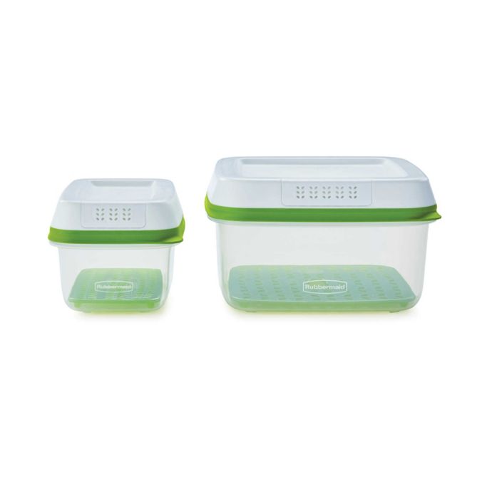 Rubbermaid® FreshWorks™ 4Piece Produce Saver Containers Bed Bath and Beyond Canada