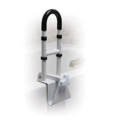 Drive Medical&nbsp; Height-Adjustable Bathtub Safety Rail