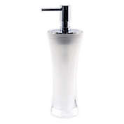 Nameeks Aucuba Free Standing Soap Dispenser in Clear