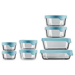 Anchor Hocking® TrueSeal™ 16-Piece Storage Container Set in Clear/Blue