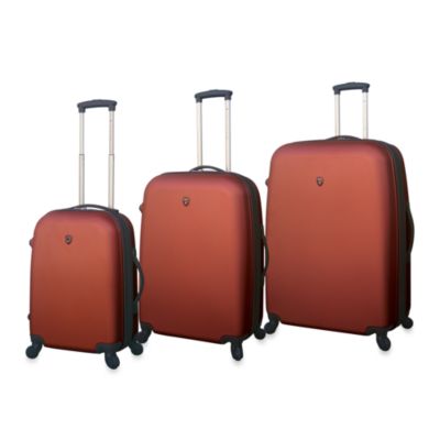 burnt orange suitcase