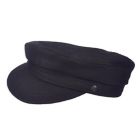 Alternate image 0 for Aegean Size 6 3/4 Greek Wool Fiddler Cap in Black