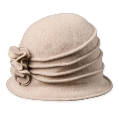 wool cloche hat